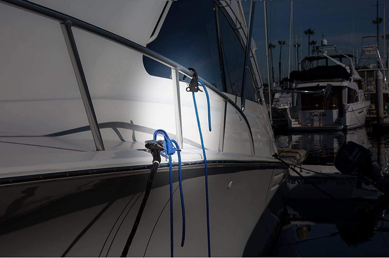 [AUSTRALIA] - Danik Hook Marine Fender Hanger Hook, High Strength Composite Anchor Clip, Knotless Anchor System, Easy to Use, Holds 500 lbs. White 