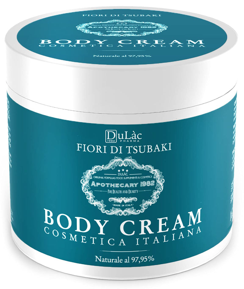 Body Cream Dulàc 16.91 Fl.oz | Skin moisturizer and Firming cream for body care | Tsubaki oil, Passiflora organic extract and Vanilla extract | Natural Formula - BeesActive Australia