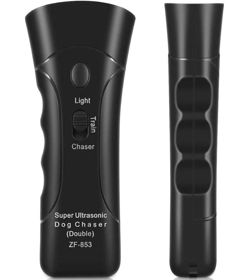 Amazingbuy Ultrasonic Dog Trainer Device Electronic Dog Deterrent/Dog Barking Control Devices Training Tool Stop Barking Sonic Dog Repeller (Black) - BeesActive Australia