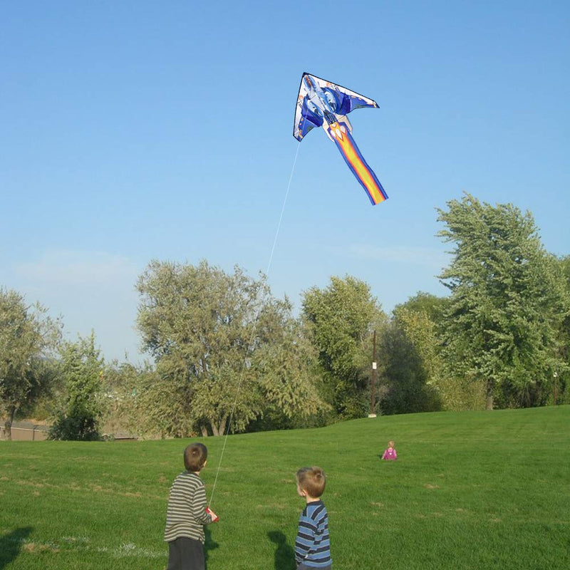 [AUSTRALIA] - Mint's Colorful Life Airplane Kite for Kids & Adults Easy to Fly 