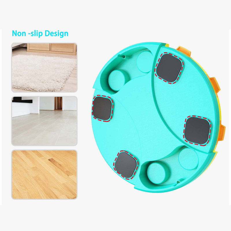 Aluckmao Dog Puzzle Toys for Dogs Mental Stimulation,Funny Treat Dispensing Dog Toys Interactive,3 Reward Ways Cat Puzzle Feeder Dog Treat Puzzle Games for Dogs ANG Cats… Treat Button（Blue） Level 2 (Intermediate) - BeesActive Australia