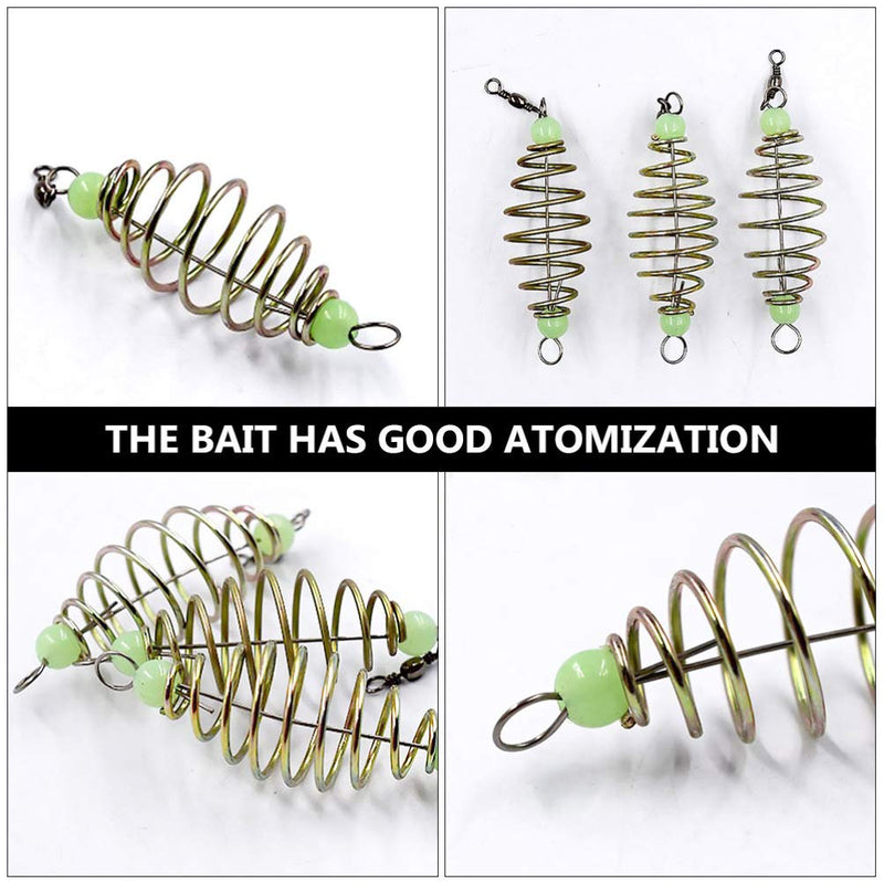 24Pcs Fishing Bait Trap Cage Feeder Basket Holder Coarse Lure Feeder Carp Lure Fish Accessories - BeesActive Australia