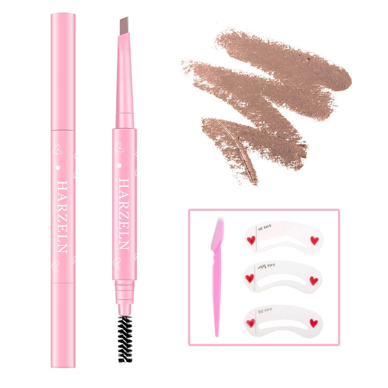 NIYET 1 Count Eyebrow Pencil, For Daily Brow Makeup, Long-Lasting Pencil Waterproof & Sweatproof Soft Brown - BeesActive Australia