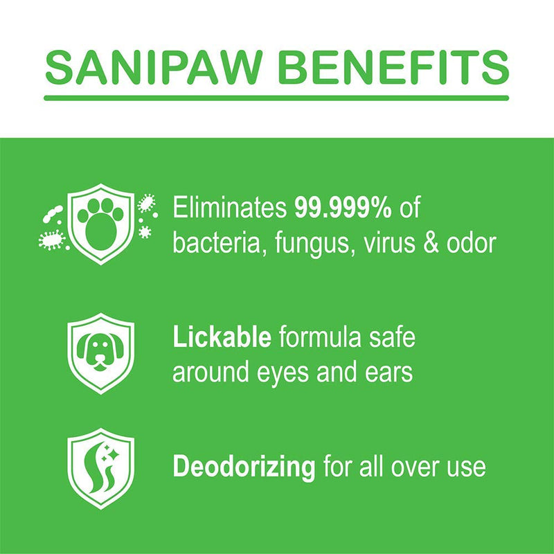 Protex PawZ SaniPaw Dog Paw Sanitizer Spray & SaniPaw Dog Paw Wipes Bundle - BeesActive Australia