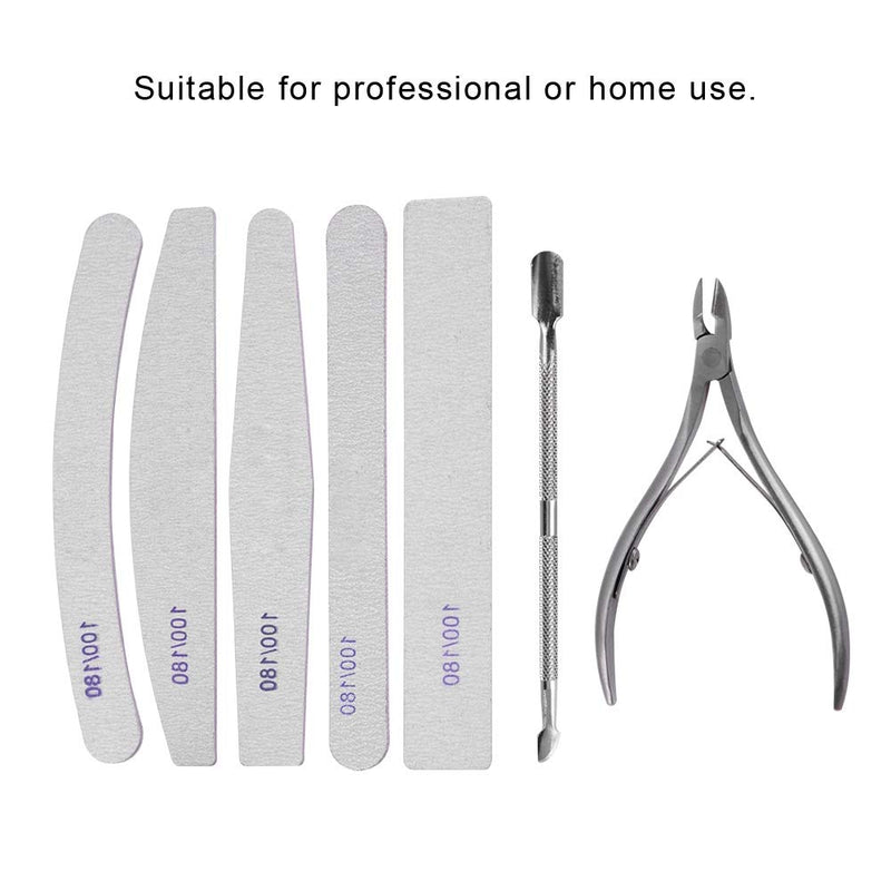 Nail Art Buffer, Nail Sanding Sponge Files Buffer Polish Manicure Pedicure Professional Tool Set - BeesActive Australia