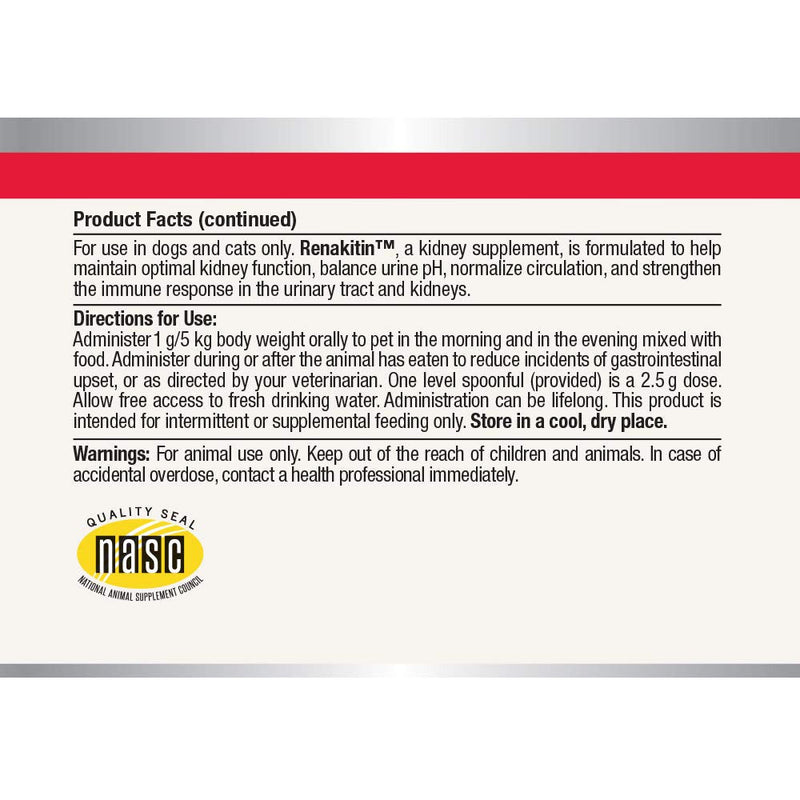 HEALTHY PETS HealthyPets Renakitin Dogs & Cats - Nutritional Supplement Enhance Renal Function Normal Urine pH, Circulation, Immune System, Urinary Tract - Kidney Support - 180 gm, Red (RENAKIT0731) - BeesActive Australia