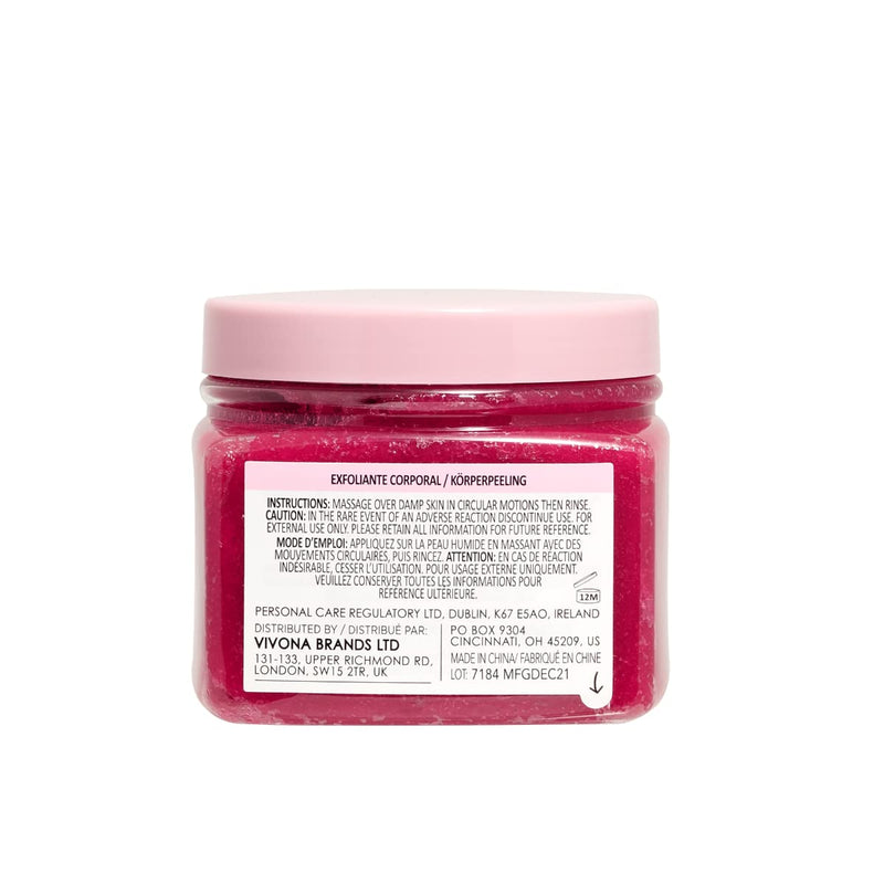 Sunday Rain Rose Polishing Body Scrub for Dry Skin, Infused with Soothing Rose Oil, Fresh Rose Petals Scent, Vegan and Cruelty-Free, 265g - BeesActive Australia