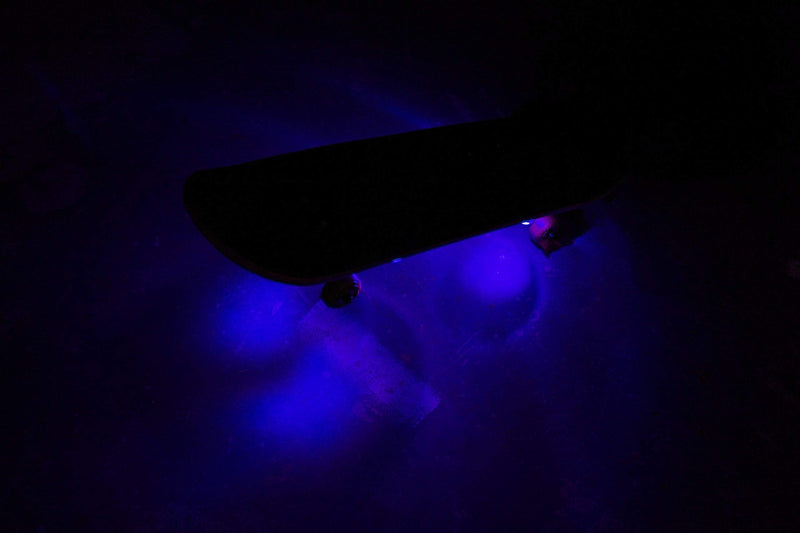 Board Blazers LED Skateboard Lights Underglow - Ideal Skateboard Gift & Skateboard Accessory. Perfect LED Longboard Light or Scooter Light Blazing Blue - BeesActive Australia