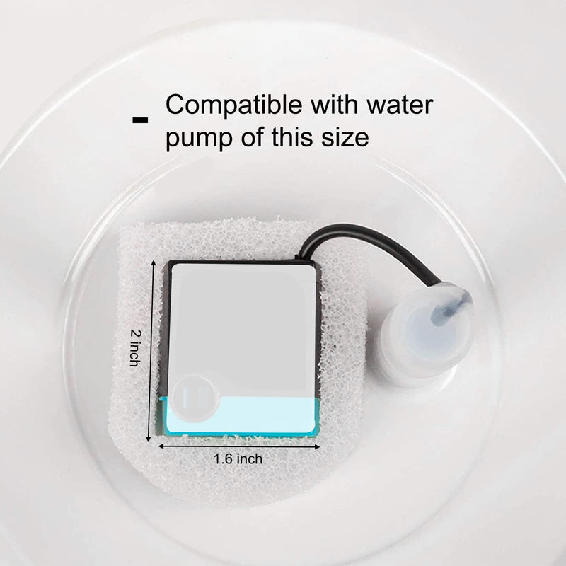 Cat Water Fountain Foam Filters, Compatible with Multiple Pet Fountain Dispenser Sponge Filters 12 Pcs - BeesActive Australia