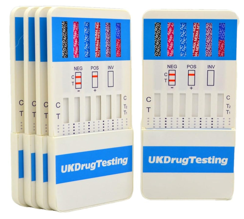5 x Home Drug Test Kits UKDrugTesting drug testing kits for 7 common drugs of abuse in each test - BeesActive Australia