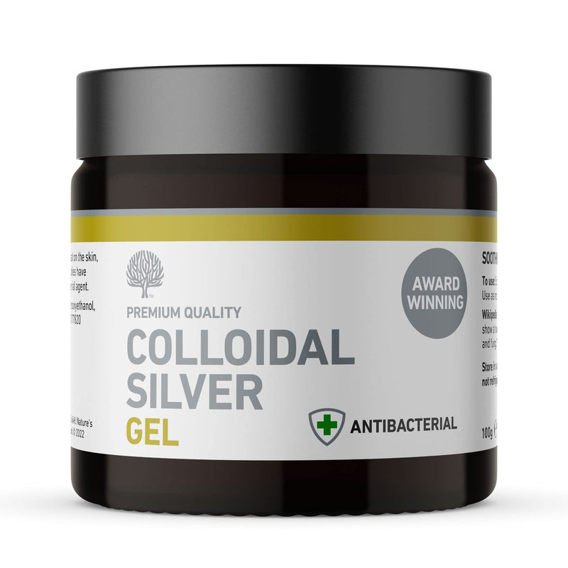 Nature's Greatest Secret Antibacterial Multi-Purpose Gel with 98% Premium Quality Colloidal Silver 100g (packaging may vary) Coconut 100 ml (Pack of 1) - BeesActive Australia