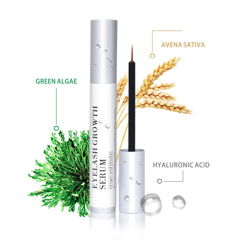 Eyelash Growth Serum,Eyebrow Enhancer, Lash Boost Serum for Longer, Fuller Thicker Lashes & Brows White - BeesActive Australia