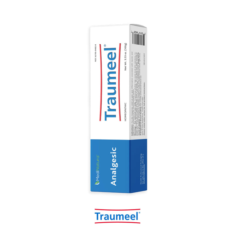 MediNatura Traumeel Ointment Topical Pain Relief for Muscle Joint Back Arthritis Injury or Exercise Related Pain & Soreness Arnica + 13 Active Ingredients - Made in Germany - 3.53 oz - BeesActive Australia