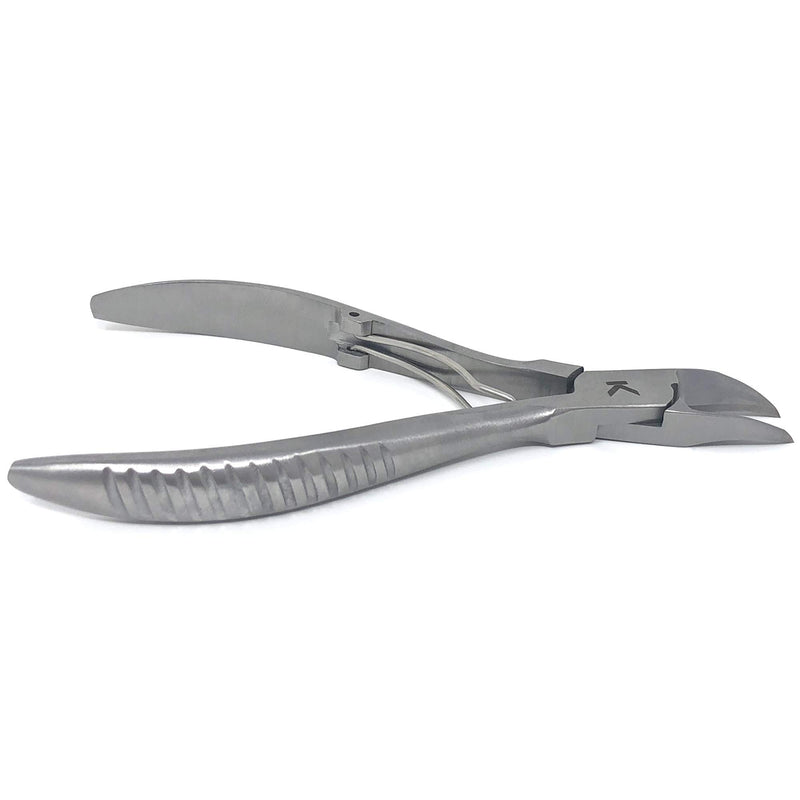 Kohm KP-700 Toenail Clippers for Thick/Ingrown Nails, Surgical Grade Stainless Steel, 5" Long. Includes Safety Tip Cover and Instruction Guide - BeesActive Australia