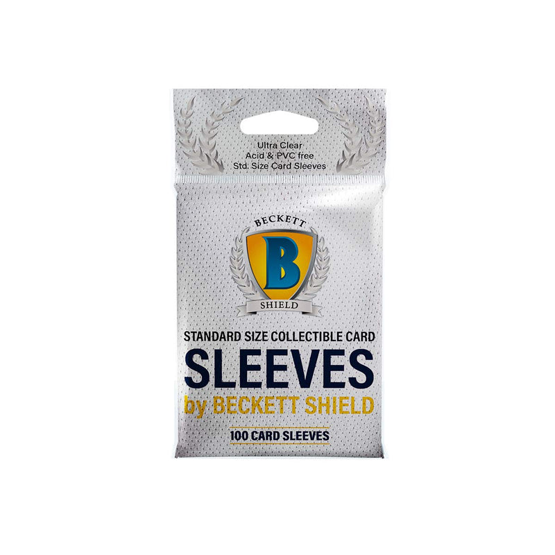 2 Packs Beckett Shield Clear Soft Card Sleeves - BeesActive Australia