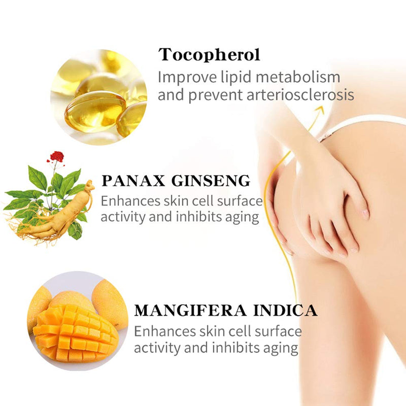 Ownest 2Pcs Sexy Hip Buttock Enlargement Cream, Effective Shaping Eliminate Printing Firming Buttock, Hip Lift Up Butt Skin Enlargement Massage Sexy Hip Cream A - BeesActive Australia