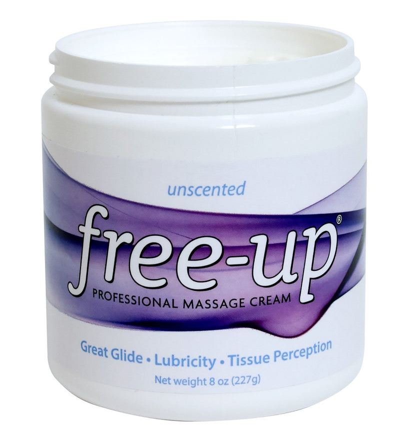 PrePak Products Freeup Unscented Massage Cream Jar, 8 oz - MADE IN USA 8 Ounce - BeesActive Australia