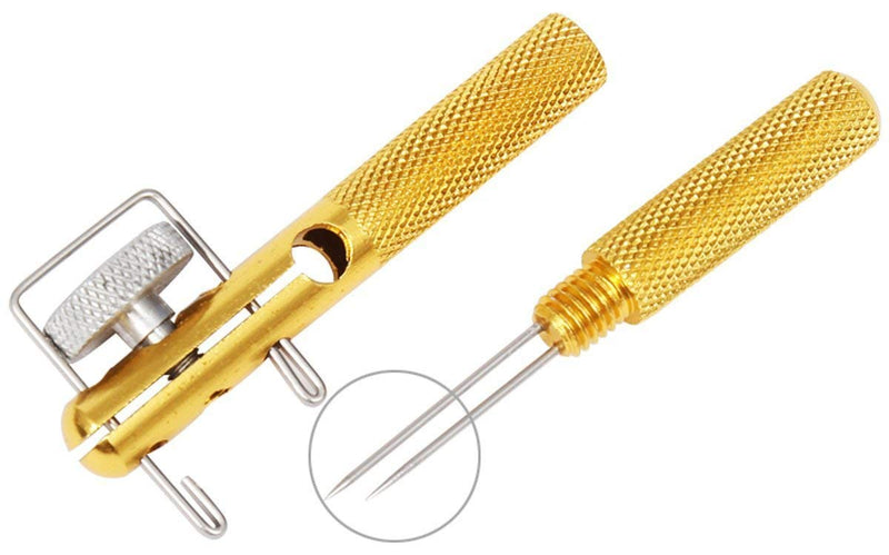 Yosoo Aluminum Alloy Fishing Hook Fishing Line Tool Manual Knot Tying Tool Sub-line Knot-Tying Tool Fish Tool Hook Tie Device Strand Knotter - BeesActive Australia