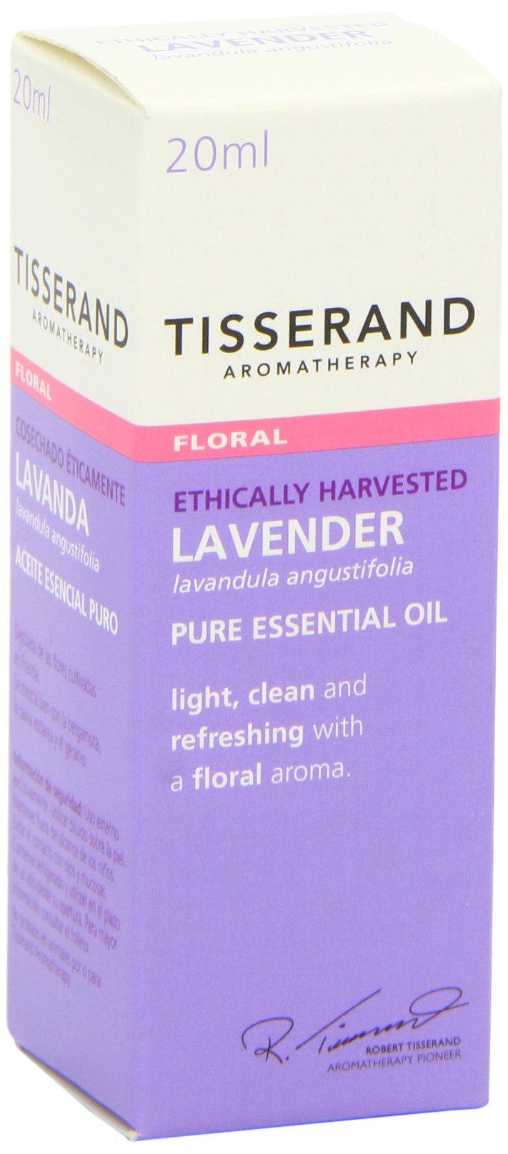 Tisserand Aromatherapy - Lavender Essential Oil - Ethically Harvested - 100% Pure Essential Oil - 20 ml 20 ml (Pack of 1) - BeesActive Australia