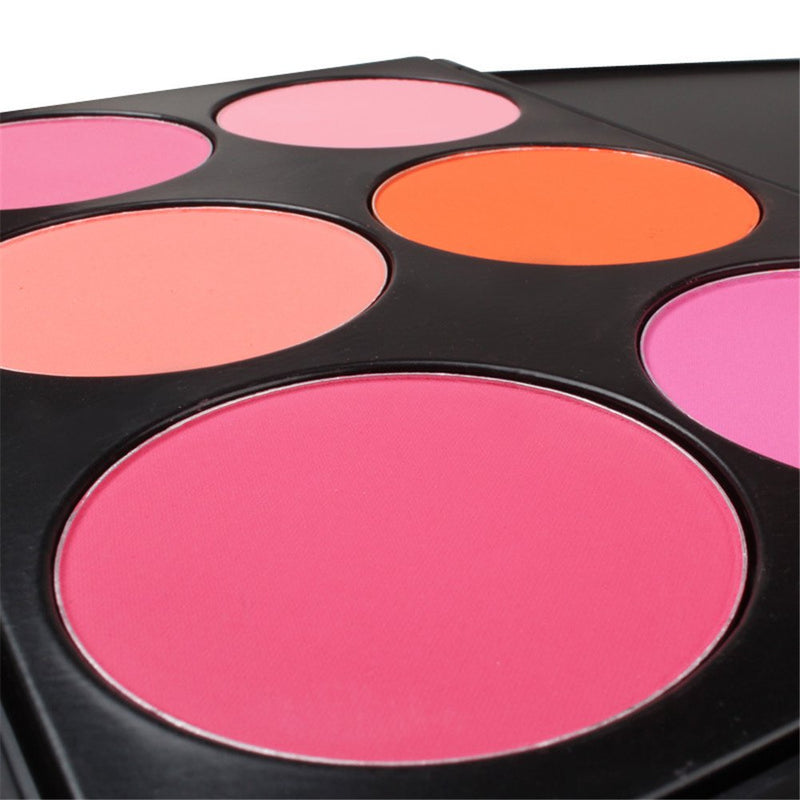 Pure Vie Professional 6 Colors Large Blusher Powder Makeup Palette Contouring Kit - BeesActive Australia