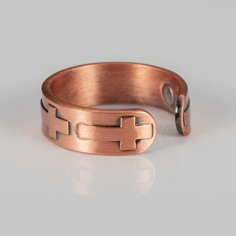 EnerMagiX Pure Copper Magnetic Rings for Women, Magnetic Rings, Birthday Day Gift for Mom, Wife, Daughter, Women’s Day Gift - BeesActive Australia