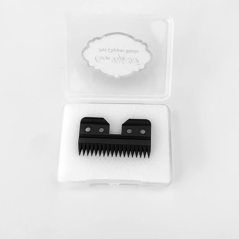 3pcs Oster Fast Feed Clipper Ceramic Blade - Pet Dog Cat Grooming Clipper Replacement Blades, for A5 Trimmer Series, for Andis 18 Teeth Detachable Ceramic Blade Part, for Wahl KM2 KM5 KM10 - BeesActive Australia