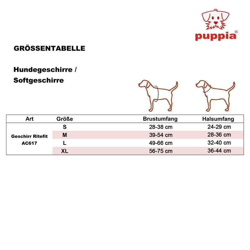 PUPPIA International Harness Large Navy - BeesActive Australia