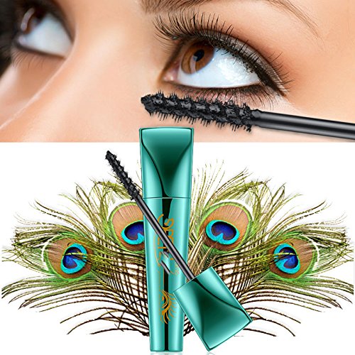 Extend Mascara Lash Mascara 3D Fiber Mascara Liquid Lash Mascara Thick Eyelash Long Lasting with 360 Degrees Spiral Brush Black - BeesActive Australia