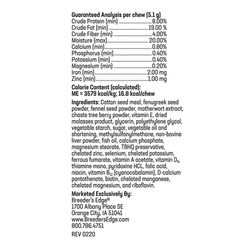 Revival Animal Health Breeder's Edge Oxy Momma- Nursing & Recovery Supplement - 40ct Soft Chews - for Dogs & Cats Medium & Large Dogs & Cats - 40ct Soft Chews - BeesActive Australia