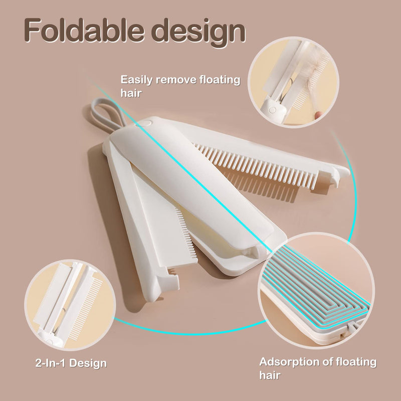 Crafterlife Pet Grooming Tools Set for Indoor Cat Dog Grooming Shedding Grey, White - BeesActive Australia
