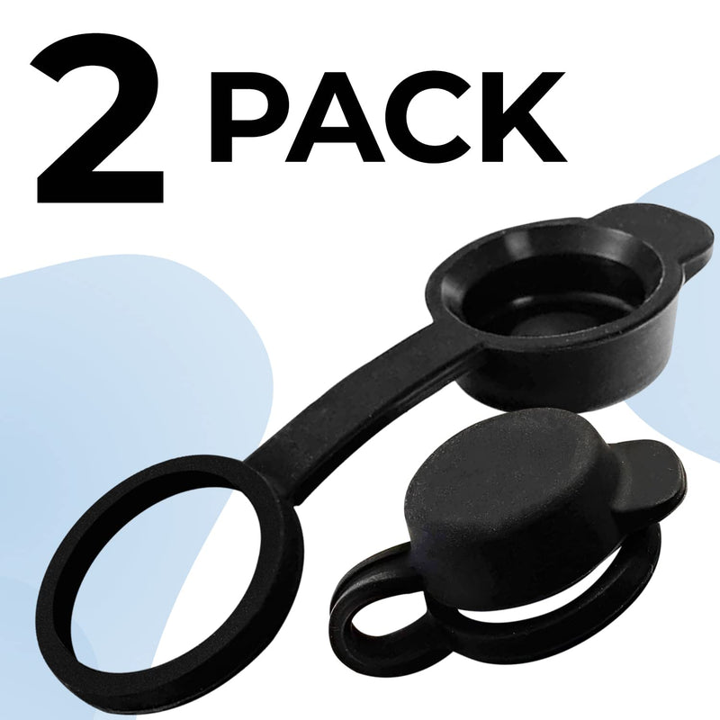 Samorillo 2-Pack Mud Caps for CamelBak Bottles - BPA-Free, Phthalate-Free, Lead-Free Silicone Cap / Top - Fits All Podium and Peak Fitness Bottles - BeesActive Australia