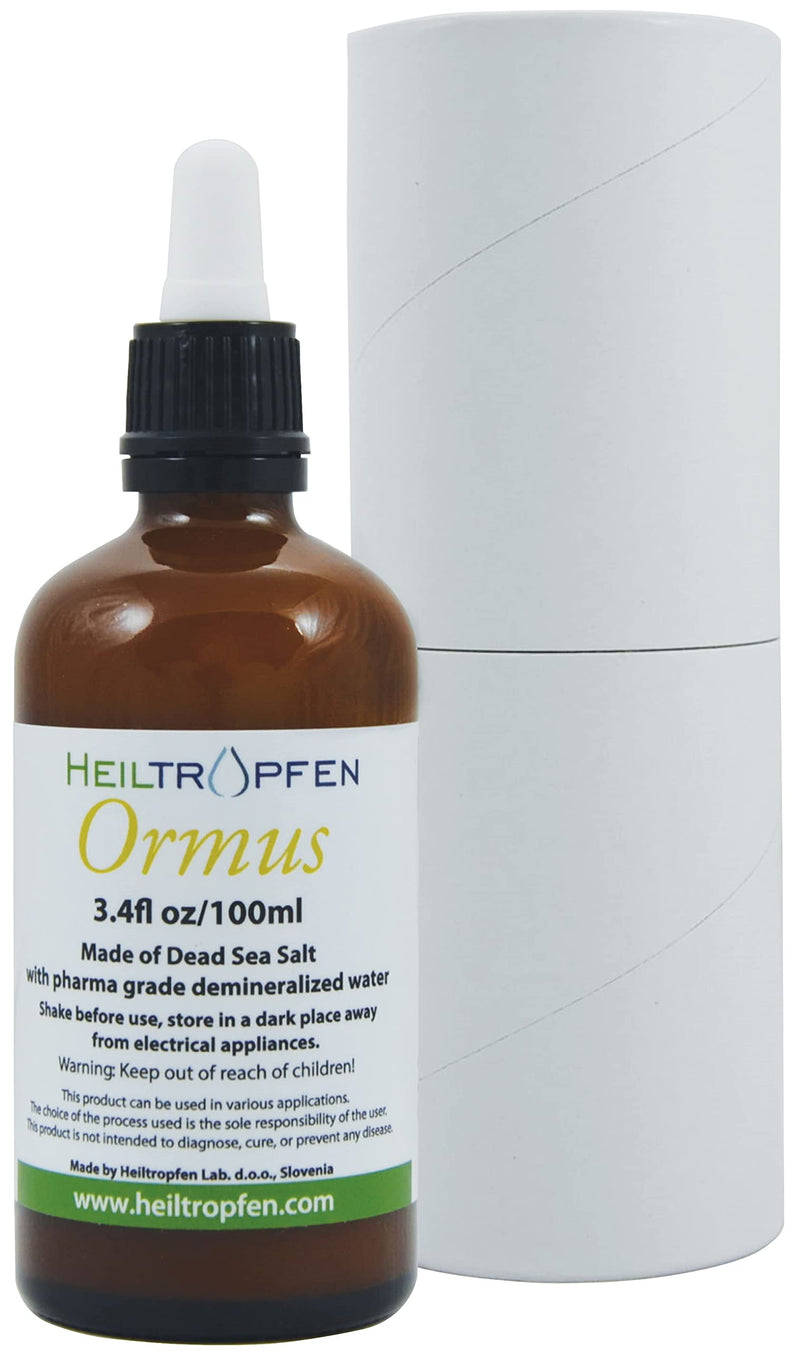 Ormus 3.4 Oz - 100 ml | Concentrated Ormus | Atomic Minerals | Heiltropfen� Sea Salt 101 ml (Pack of 1) - BeesActive Australia