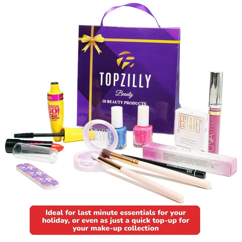 MAKEUP SETS FOR WOMEN GIFTS |10 pcs Beauty Make Up Cosmetic Set Kit Bag Lucky Dip Girls Christmas Present Gift - BeesActive Australia