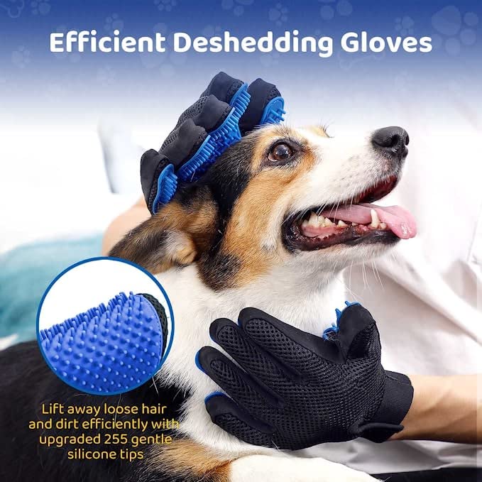 Dog Bath Brush Pro - Sprayer and Scrubber Tool in One - Indoor/Outdoor Dog Bathing Supplies - Pet Grooming for Dogs or Cats with Long and Short Hair - Dog Wash with Hose and Shower Attachment - BeesActive Australia