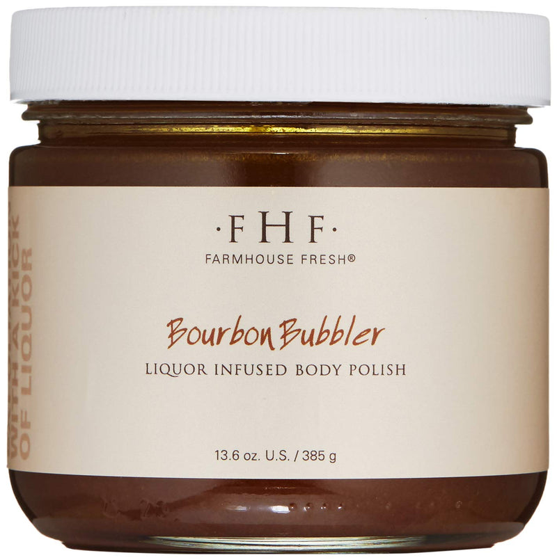 FarmHouse Fresh Bourbon Bubbler Body Scrub, 13.6 oz - BeesActive Australia