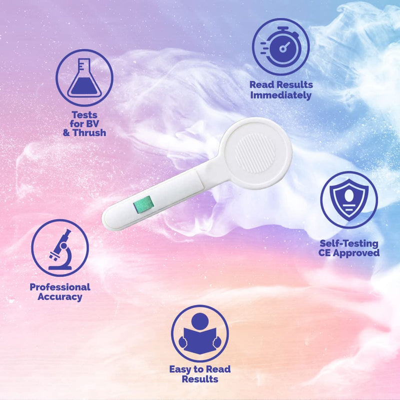 One Step Thrush & Bacterial Vaginosis (BV) pH Rapid Test Device 3 Kits Self Testing 1 count (Pack of 3) - BeesActive Australia