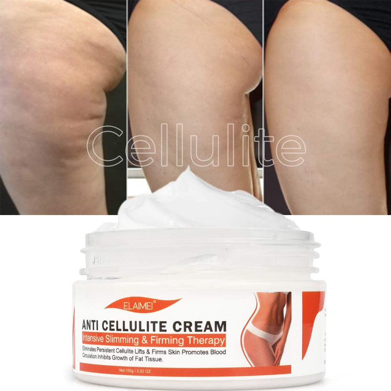 Anti Cellulite Cream, Slimming Cream, 100g Professional Cellulite & Firming Hot Cream, Natural Cellulite Treatment Cream for Thighs, Legs, Abdomen, Arms and Buttocks - BeesActive Australia
