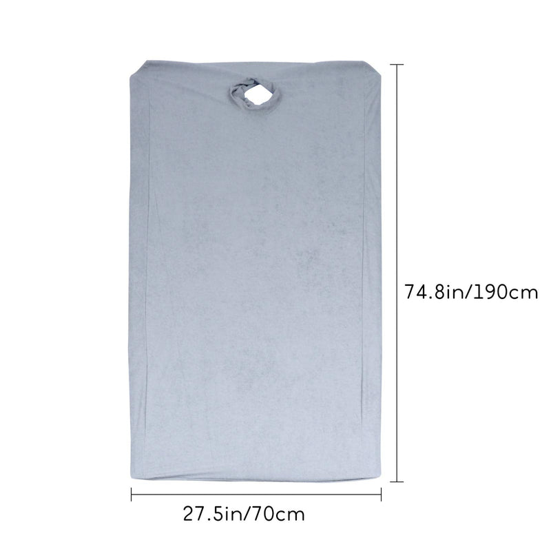 Hemoton Massage Bed Cover with Hole Massage Couch Sheet for Beauty Salon Spa Ideal for Massage Table Spa Tattoo and Exam Tables (Grey) - BeesActive Australia