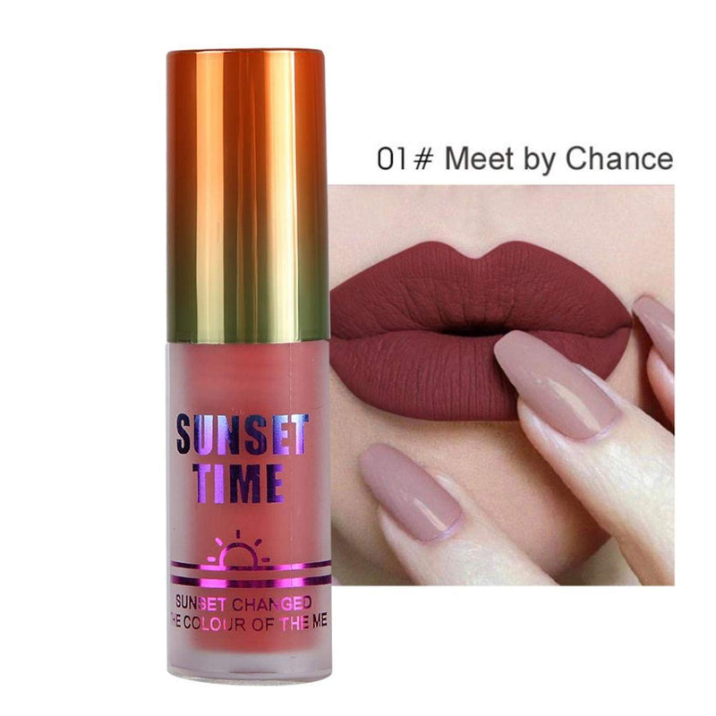 Matte Liquid Lipstick, Ink Waterproof Lip Gloss Beauty Lips Makeup Long-Lasting Non-Stick Cup Velvet Lip Gloss Lip Plumper Makeup Lip Makeup Cosmetics Tool(01) 01 - BeesActive Australia