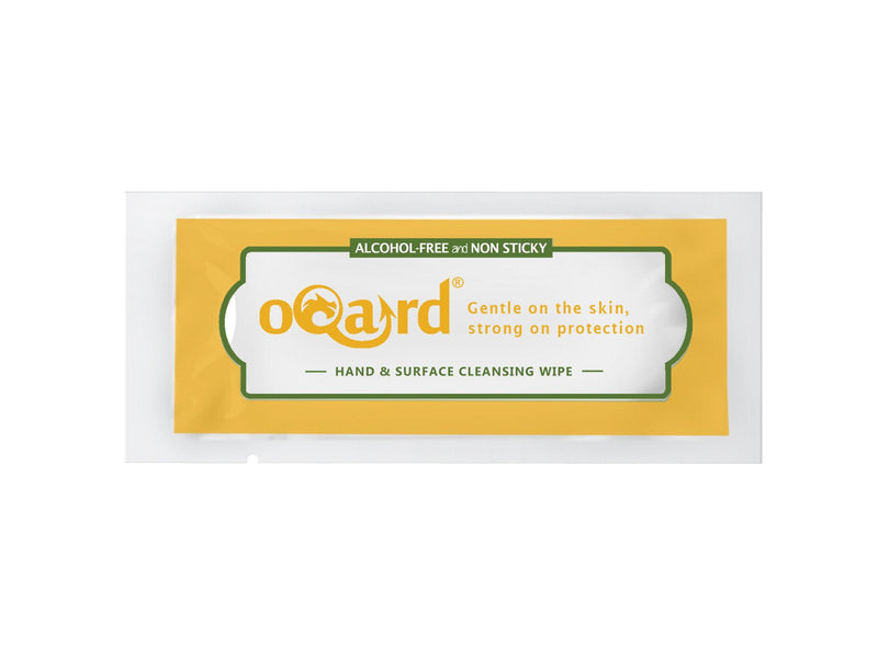 Shield Polythene Disposable Gloves and Oqard Cleansing Wipes (10 pack of gloves, Medium) - BeesActive Australia