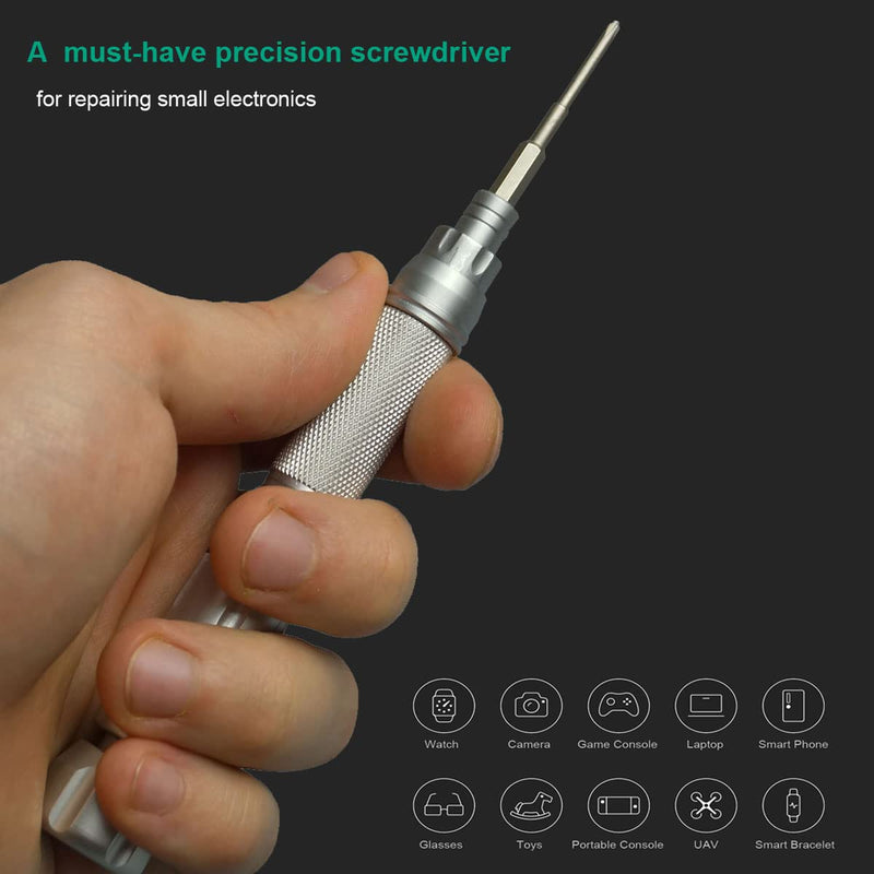 Nanch Small Precision Screwdriver Set for Electronics,22 in 1 Micro Screwdriver Set with Extendable Aluminum Handle 22 in 1 - BeesActive Australia