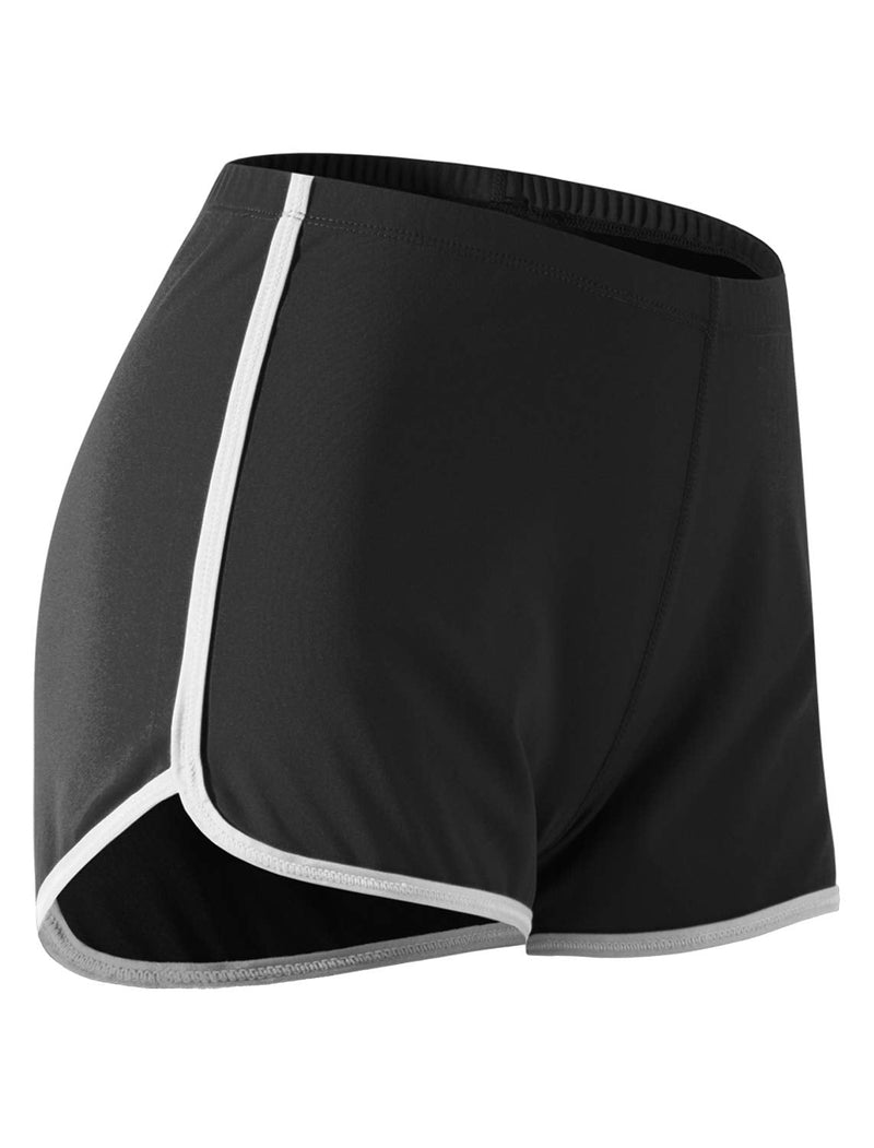 CADMUS Hot Summer Shorts for Women Sexy Booty Shorts for Beach Volleyball Small Pack of 1: Black, 2301# - BeesActive Australia