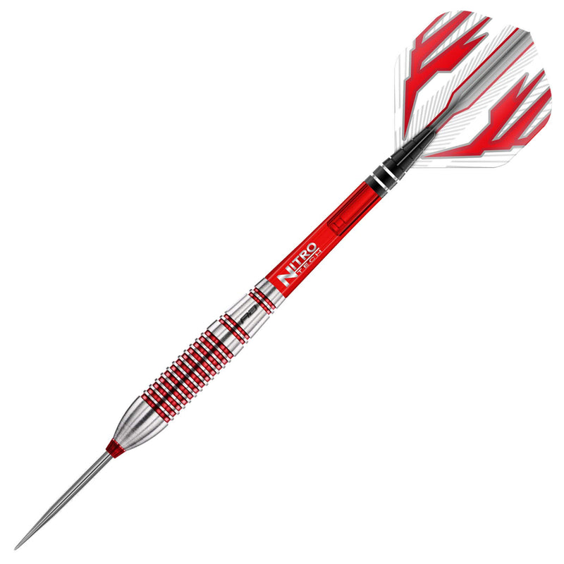[AUSTRALIA] - Red Dragon Reflex Tungsten Darts Set with Flights and Stems 24.0 Grams 