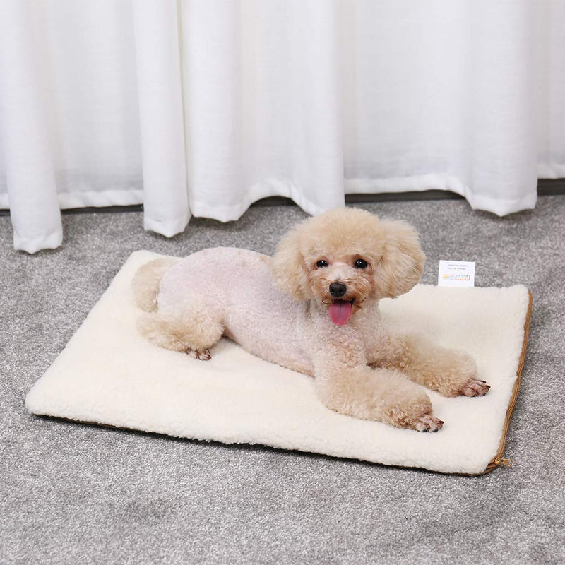 Klemon Self Heating Pet Pads Pet Blanket for Cat/Dog,Pet Heating Pad,Self Warming Cushion Mat for Cats Dogs,Self Heated Cat Dog Bed/Pet Thermal Mat Blanket Ecological 60x45 cm - BeesActive Australia