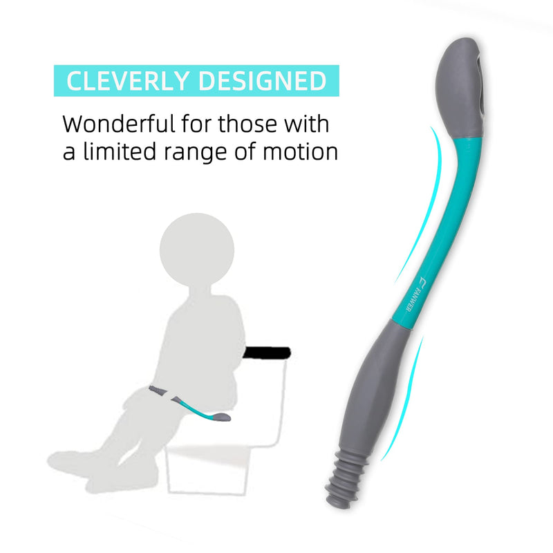 Bottom Wiper Toilet Aids,15" Long Reach Comfort Wiper, Toilet Assist Tool for Limited Mobility - BeesActive Australia