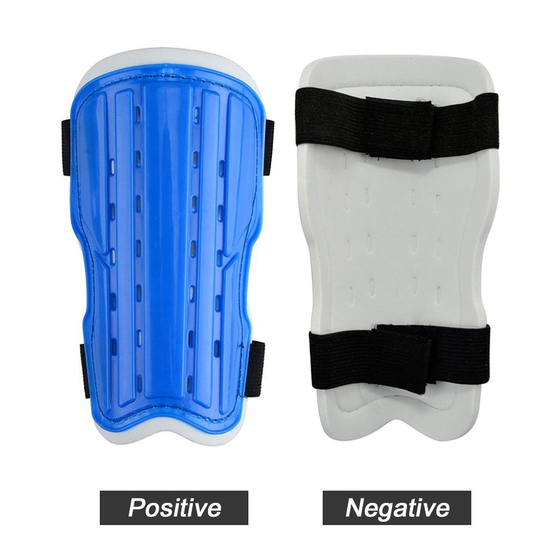 ActionEliters Kids Soccer Shin Pad Shin Guards,Lightweight and Breathable Child Calf Protective Gear Attached Ankle Guard for 3-8 Years Old Kids Toddler Boys Girls Children Blue - BeesActive Australia