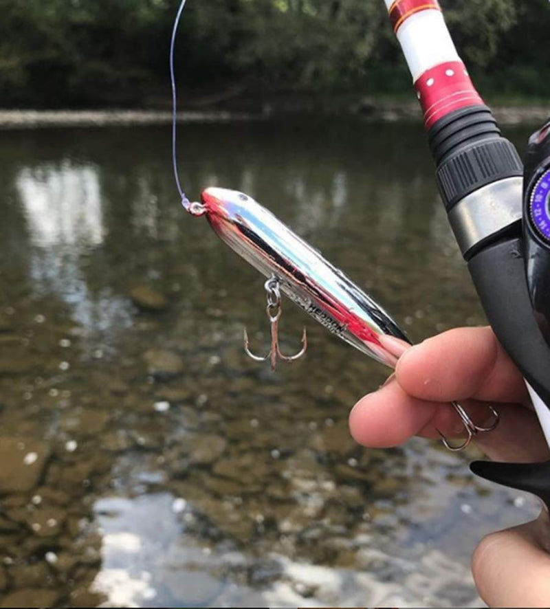 [AUSTRALIA] - Heddon Zara Spook Topwater Fishing Lure - Legendary Walk-The-Dog Lure Bone Zara Puppy (1/4 Oz) 