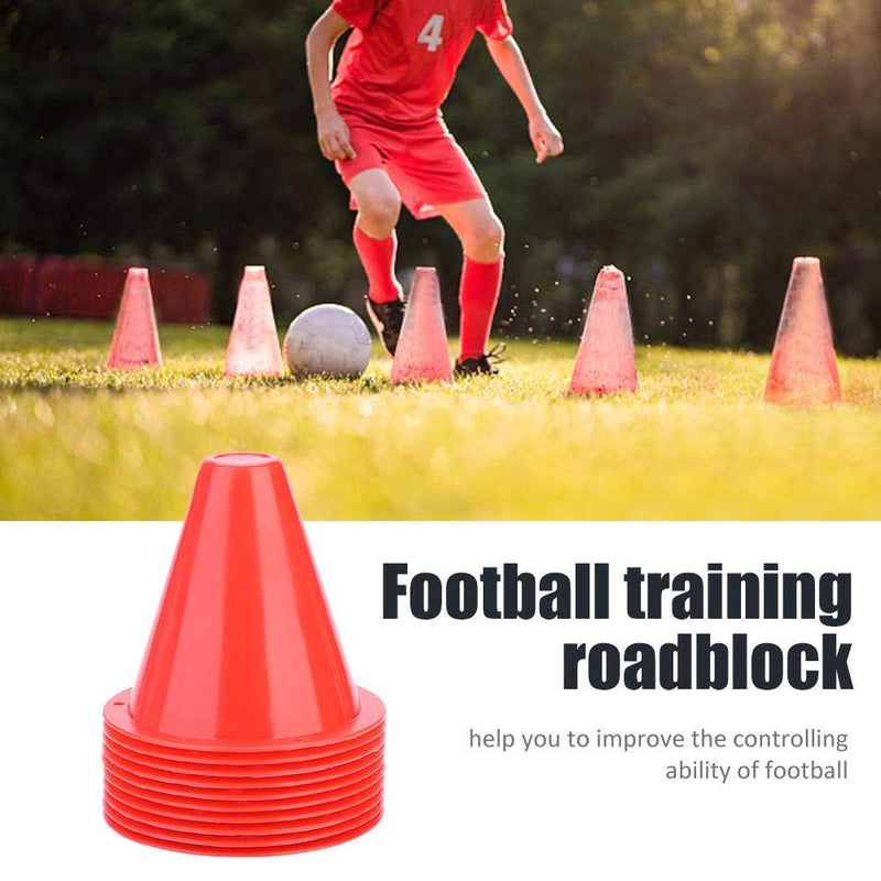 VGEBY1 Soccer Markers, Football Marking Discs Training Holder for Soccer Training Red - BeesActive Australia