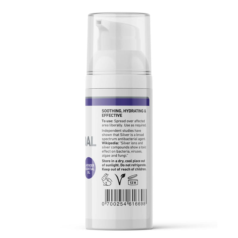 Nature's Greatest Secret Premium Quality Antibacterial Soothing Colloidal Silver Aloe Vera Hydrogel with Lavender Essential Oil 50g - BeesActive Australia