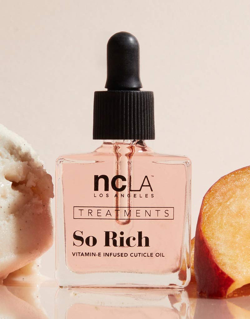 NCLA Vegan Vitamin E Infused Cuticle Oil (So Rich - Peach Vanilla) So Rich - Peach Vanilla - BeesActive Australia